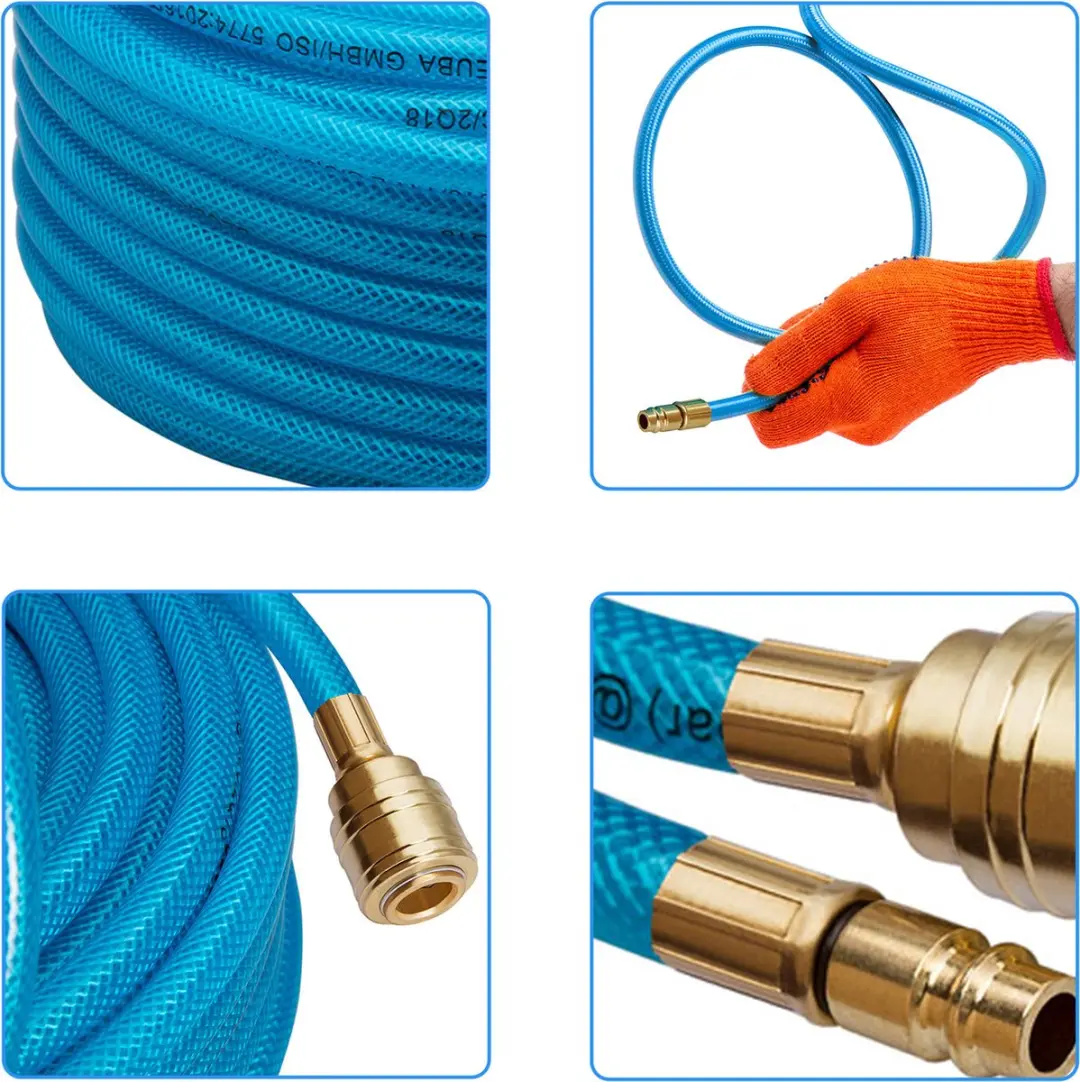 Deuba Persluchtslang 30m 15bar - 2 Stuks