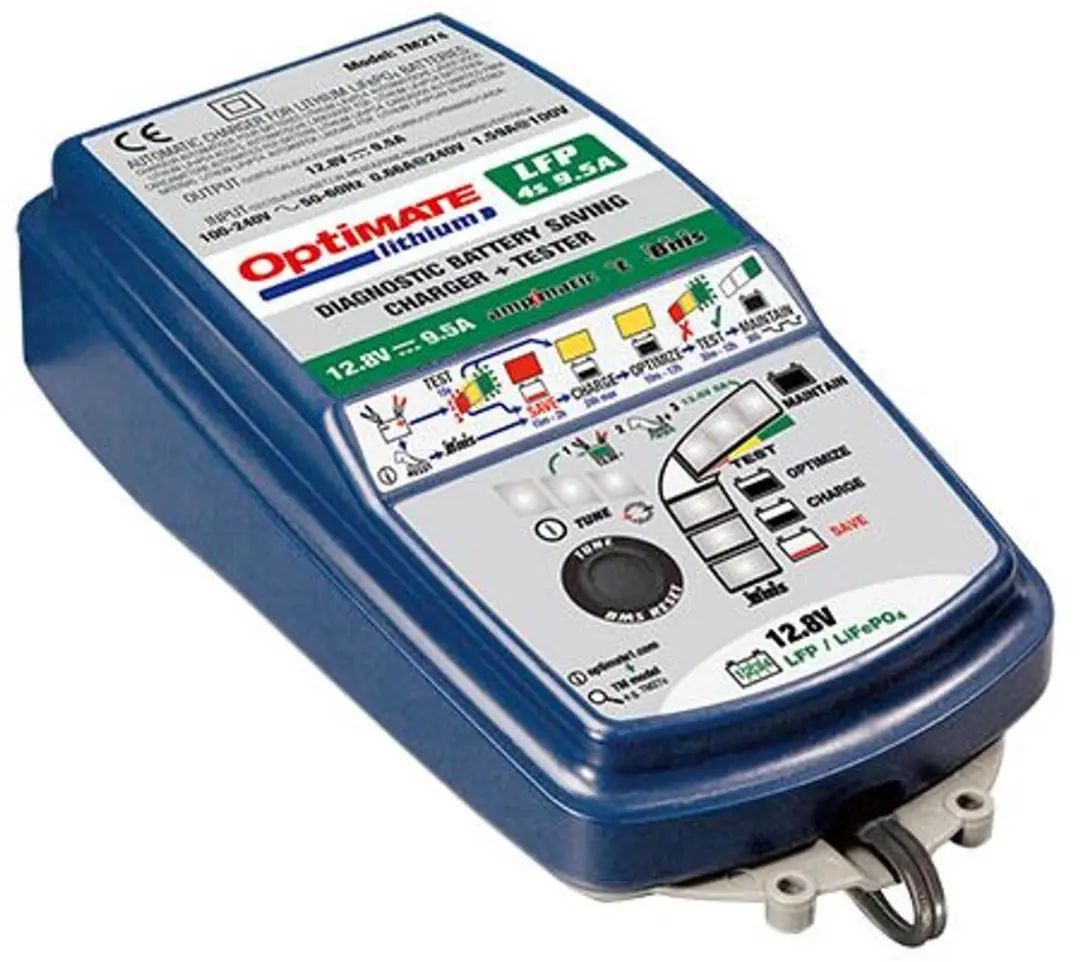 Optimate TM274v2 LiFePO4 Acculader 12.8V 10A