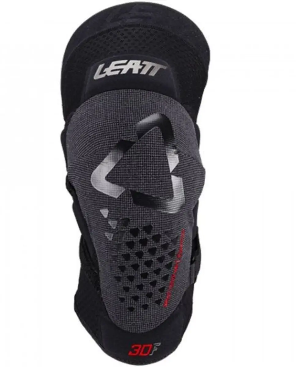 Leatt 3DF 5.0 Evo Kniebeschermers M - Zwart