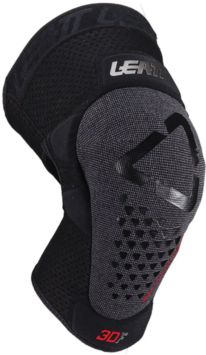 Leatt 3DF 5.0 Evo Kniebeschermers M - Zwart
