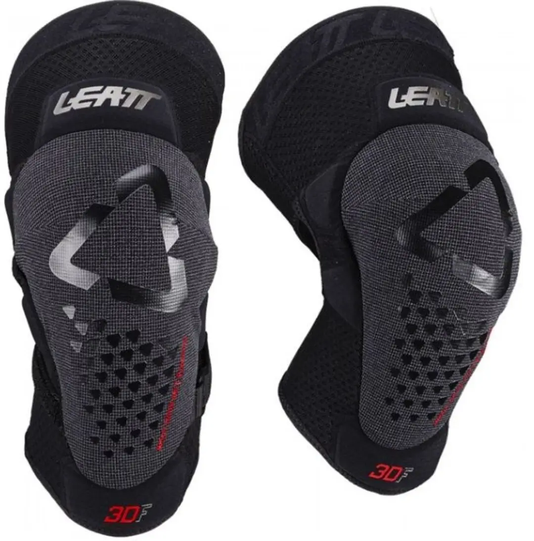 Leatt 3DF 5.0 Evo Kniebeschermers M - Zwart