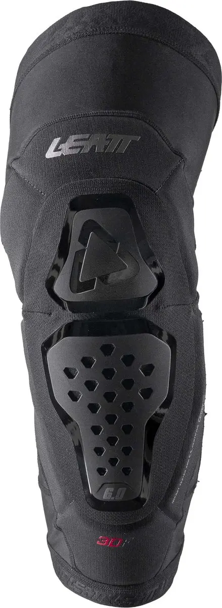Leatt 6.0 Evo Kniebeschermers - M - Zwart