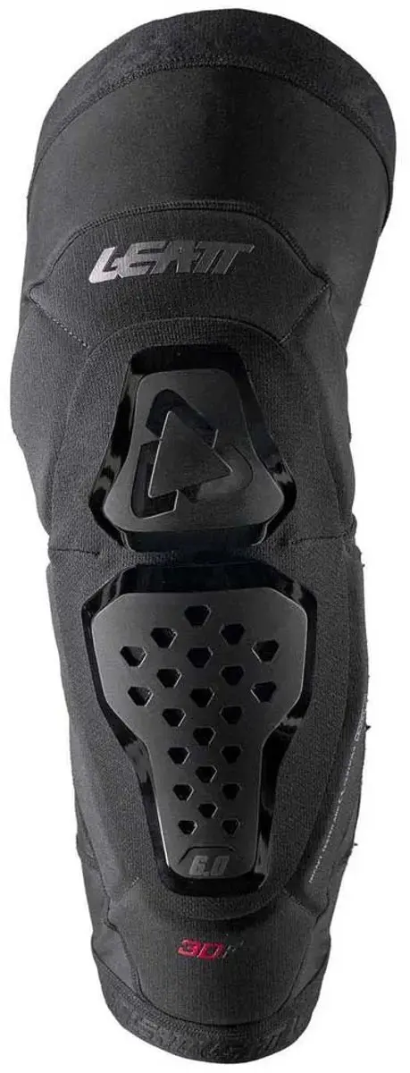 Leatt 6.0 Evo Kniebeschermers - M - Zwart