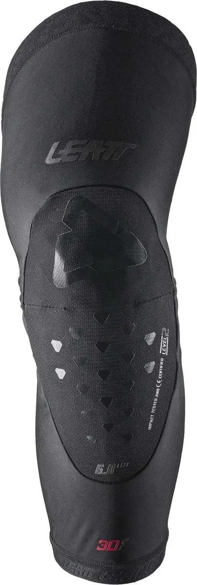 Leatt 6.0 Evo Lite Kniebeschermer XL - Zwart
