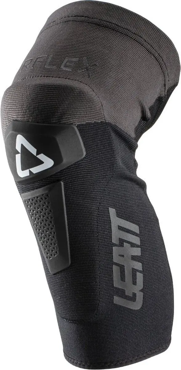 Leatt AirFlex Hybrid Motocross Kniebeschermers XL - Zwart - afbeelding 4 van 6