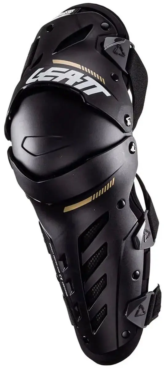 Leatt Dual Axis Knie- en Scheenbeschermers XXL - Zwart