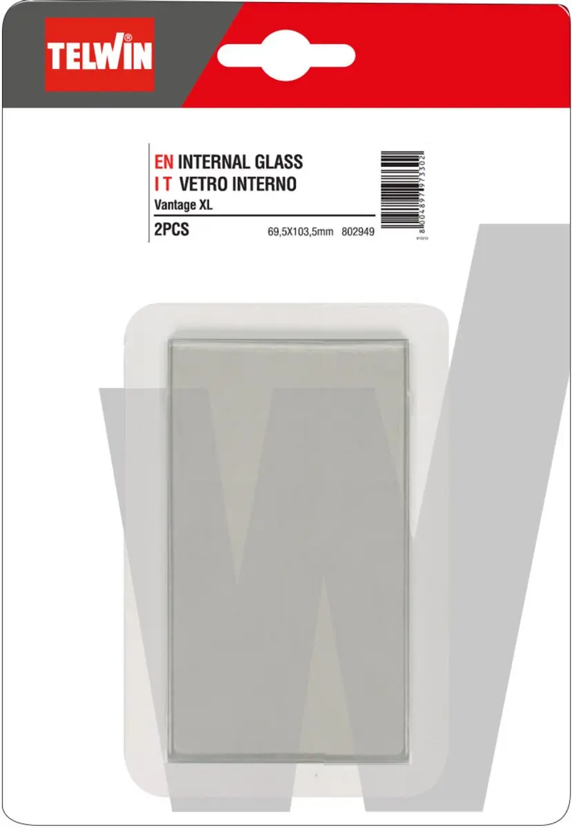 Lashelm Beschermglas 2 stuks