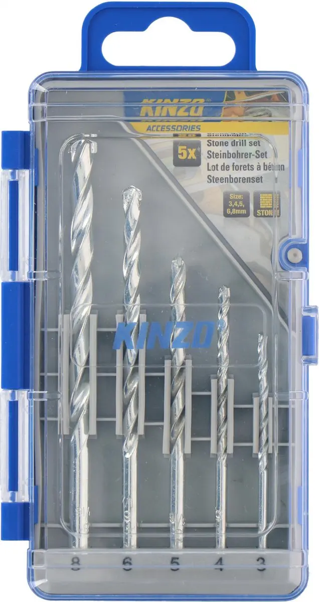 Drill set stone 5pcs ST