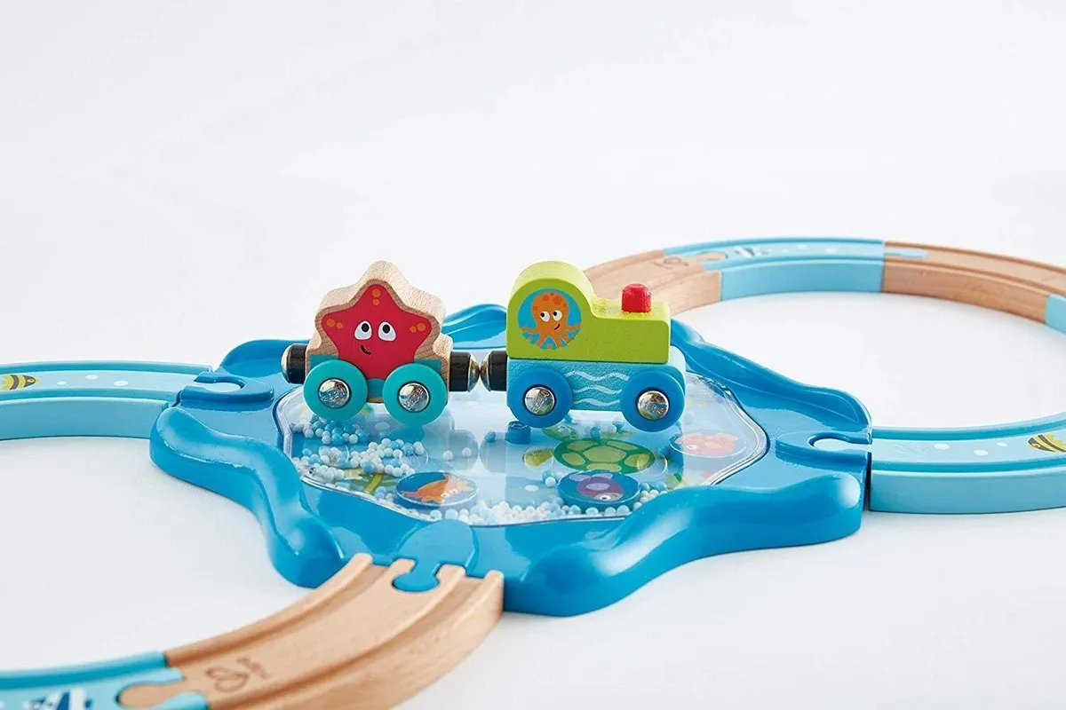 Hape E3827 Houten Racebaan - Onderwaterwereld - Veelkleurig - afbeelding 6 van 6