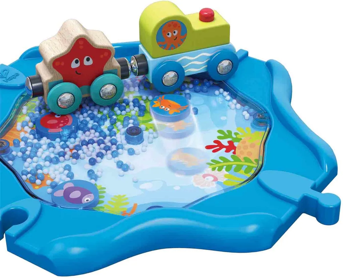Hape E3827 Houten Racebaan - Onderwaterwereld - Veelkleurig