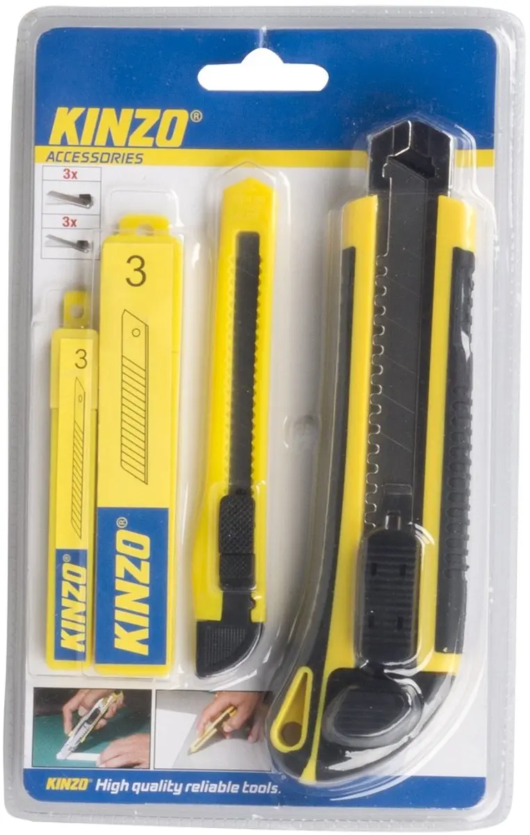 Kinzo Hobby Mes Set 8-delig