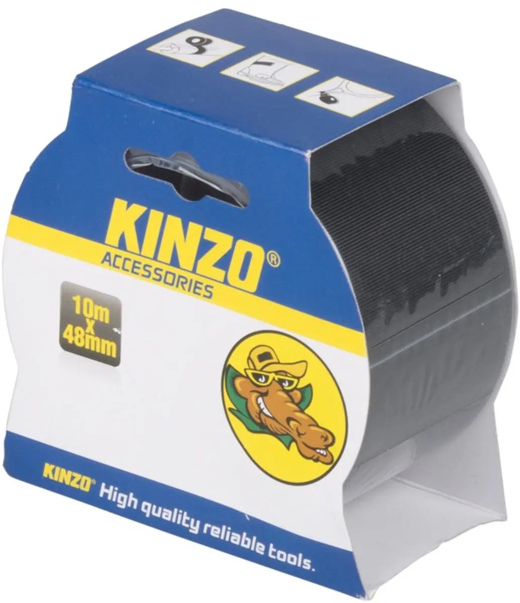 Kinzo Tape zwart 10mx48mm