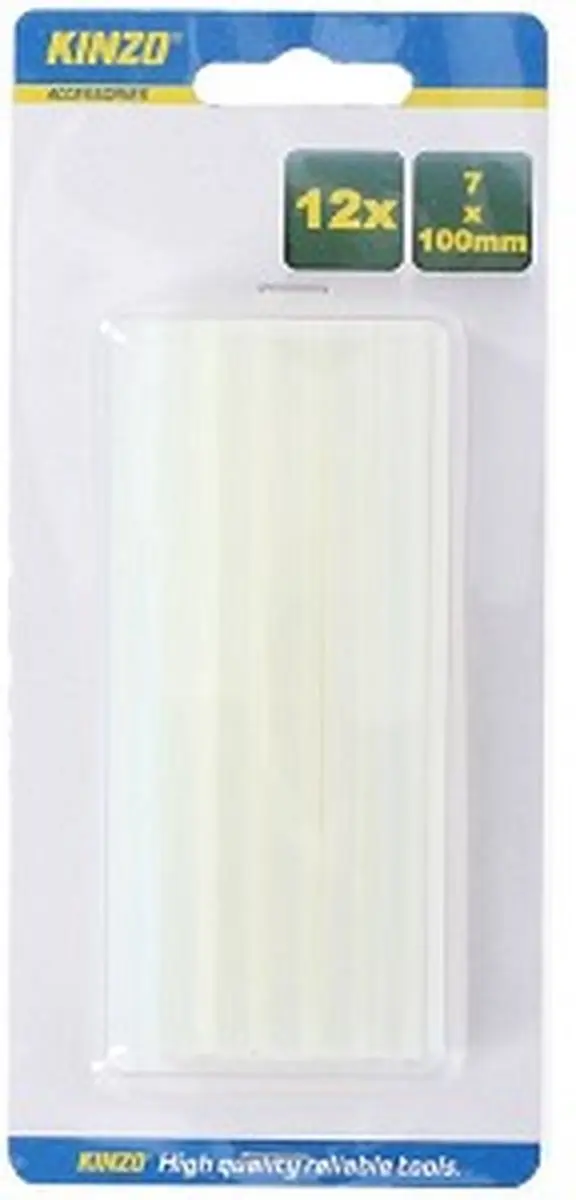 Kinzo Lijmpatronen 7x100mm - 12 Stuks