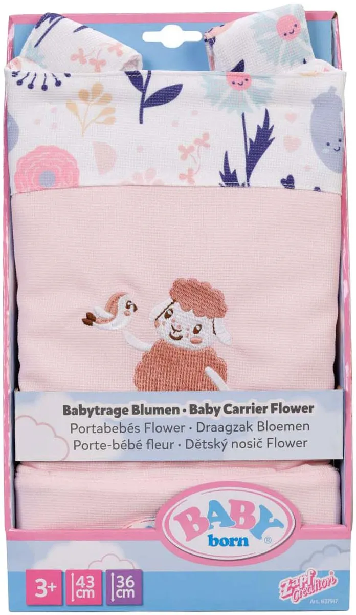 Baby Born Draagzak 837917 - Meerkleurig