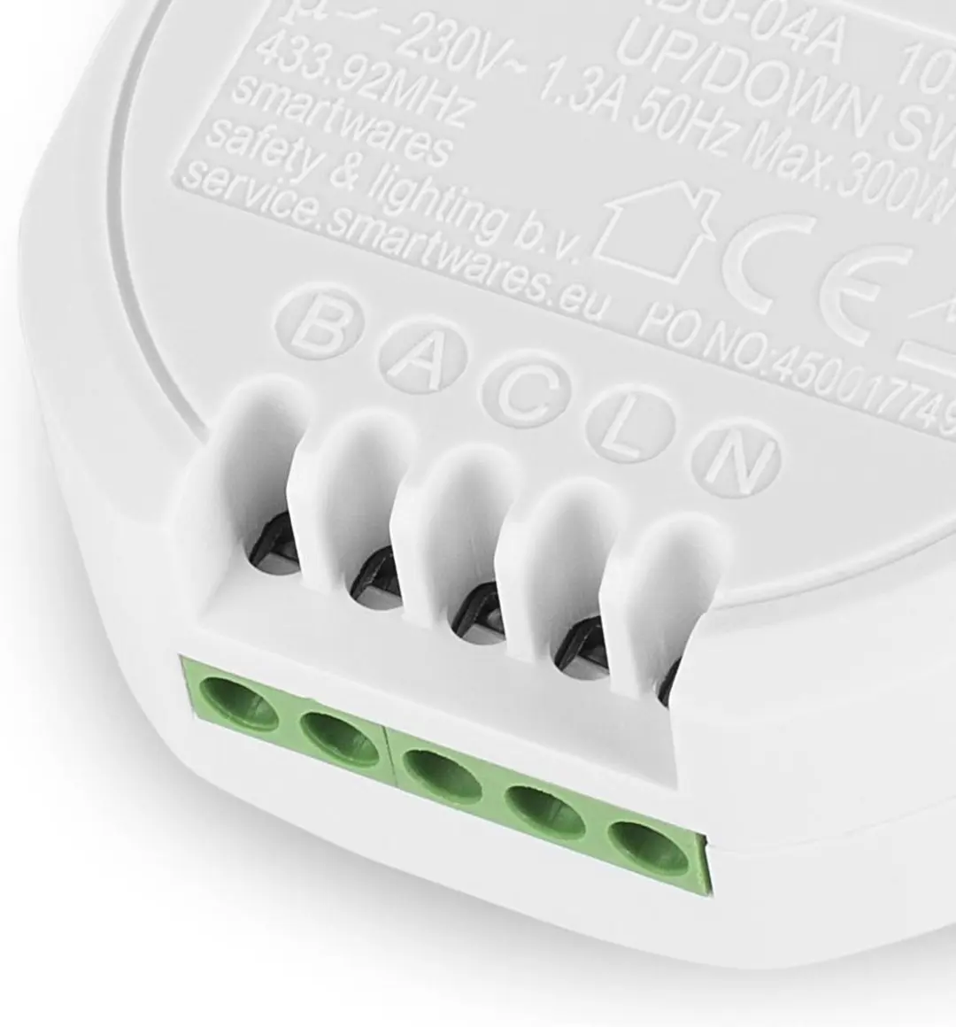 Smartwares SH4-99572 Rolgordijnschakelset - 300W - Wit