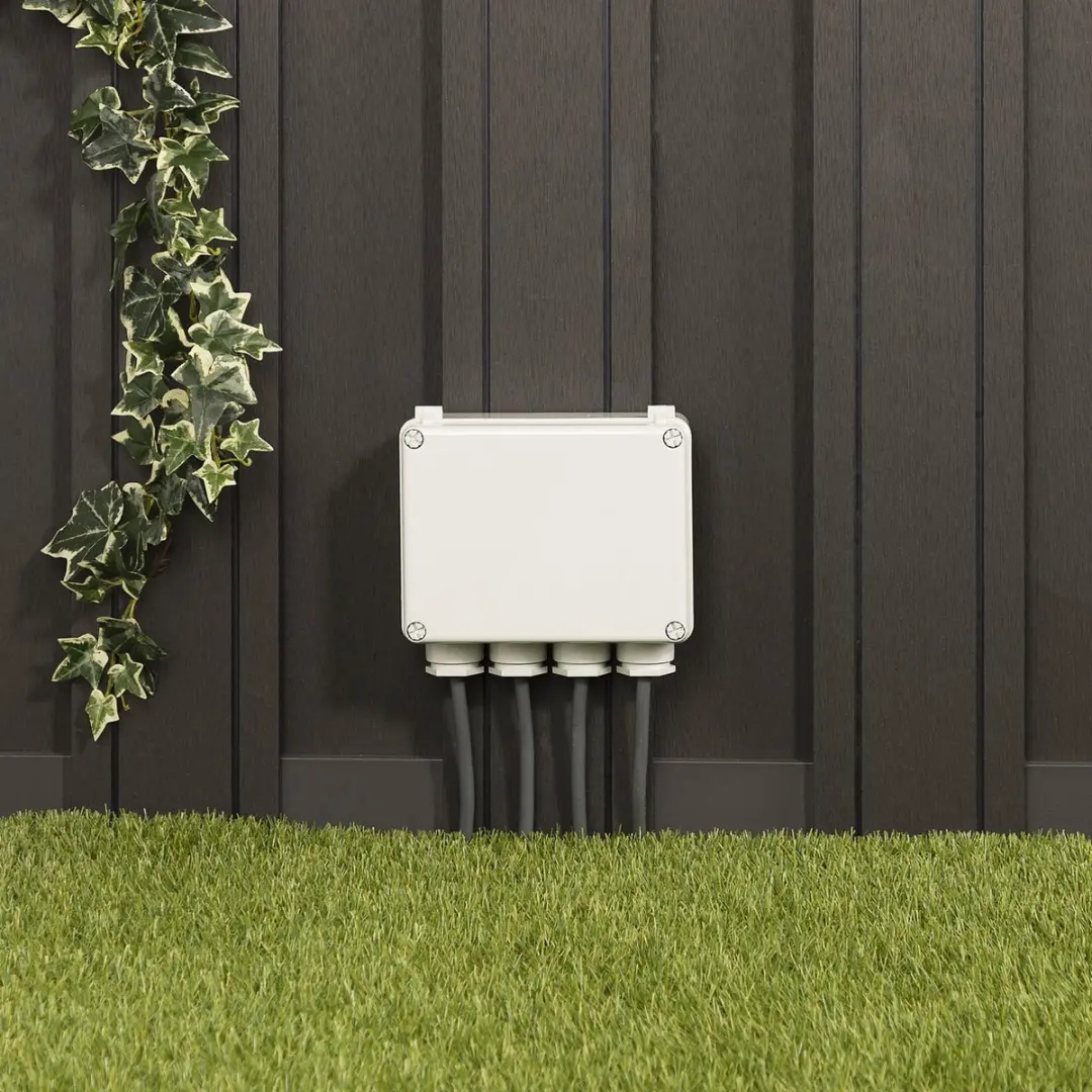 Smartwares SH4-99652 3-kanaals Buiten Schakelkast 400W - Wit - afbeelding 6 van 6