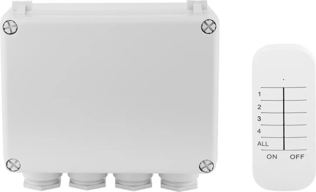 Smartwares SH4-99652 3-kanaals Buiten Schakelkast 400W - Wit