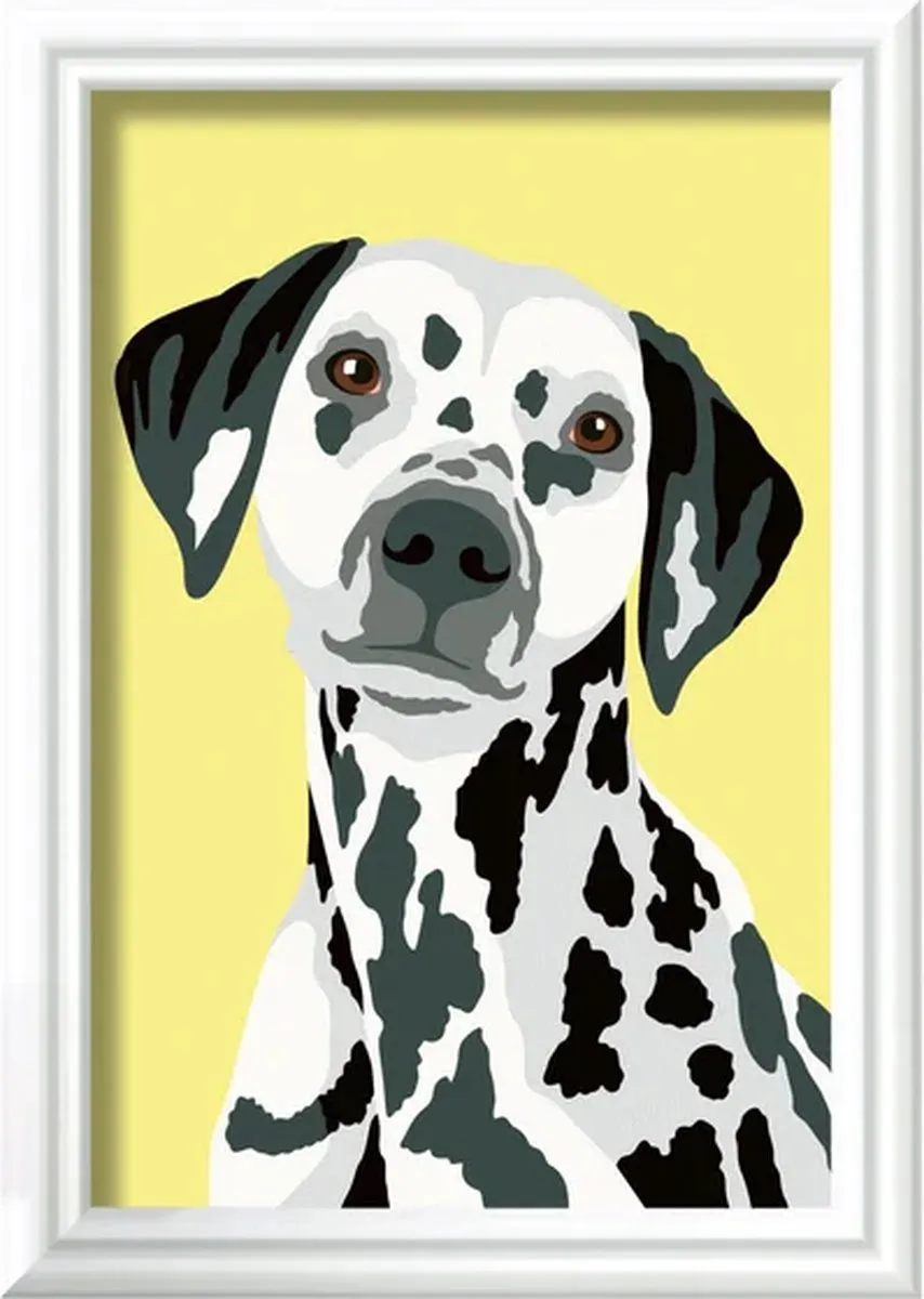 Ravensburger CreArt Dalmatian Schilderen op nummer - 15 Kleuren
