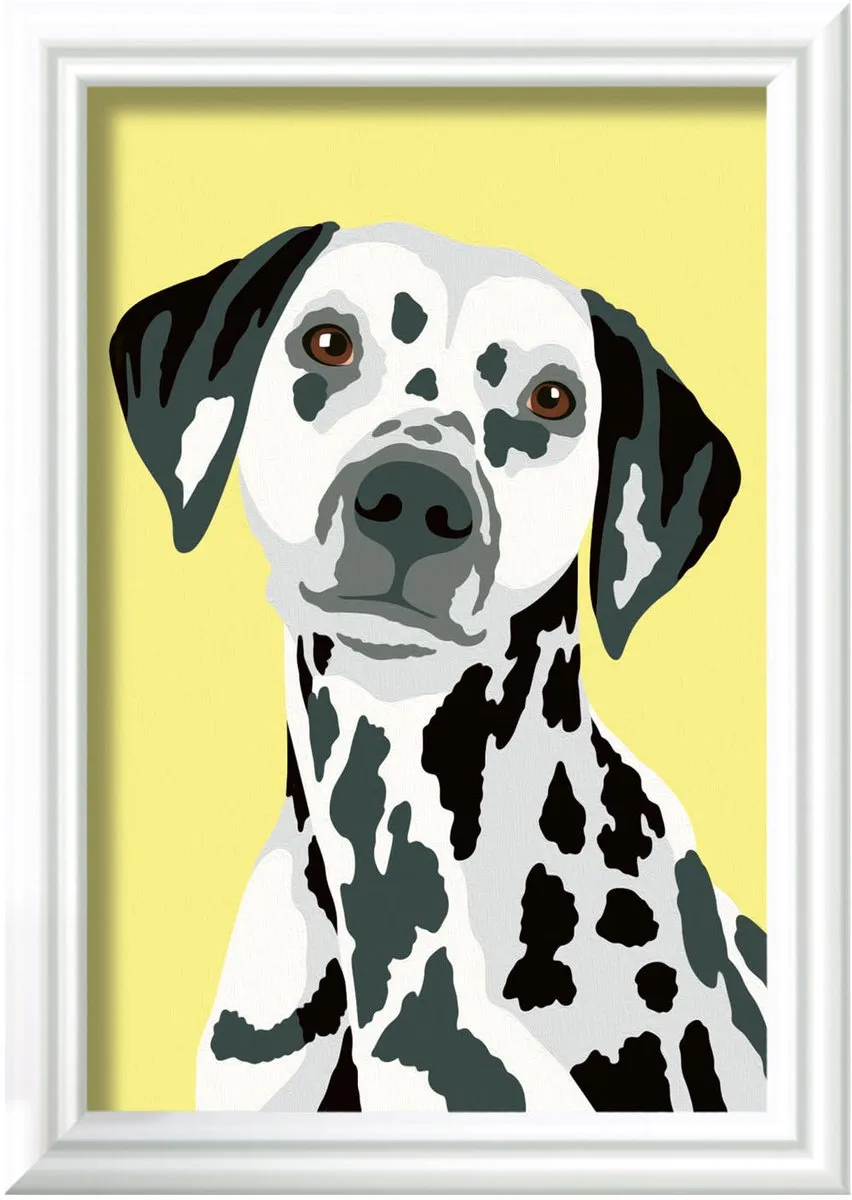 Ravensburger CreArt Dalmatian Schilderen op nummer - 15 Kleuren
