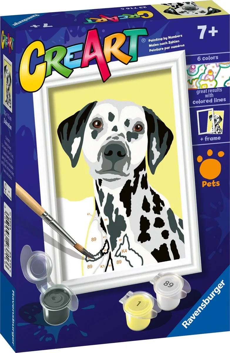 Ravensburger CreArt Dalmatian Schilderen op nummer