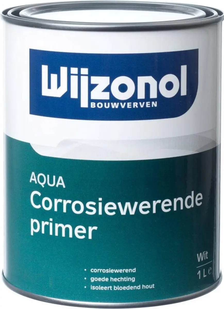 Wijzonol Aqua Corrosiewerende Primer 1L - Wit