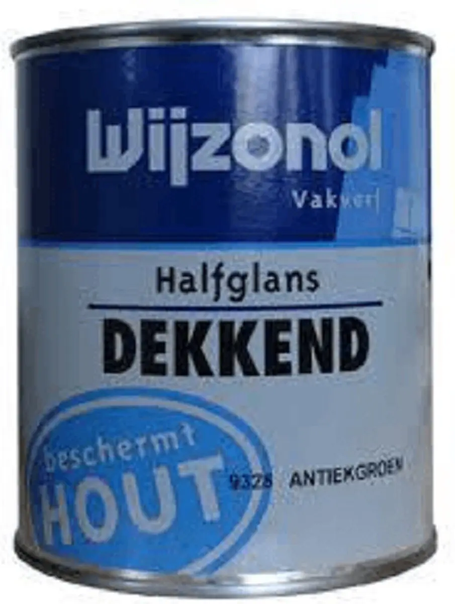 Wijzonol 2012 dekkend halfglans 9170 ivoor 750 ml