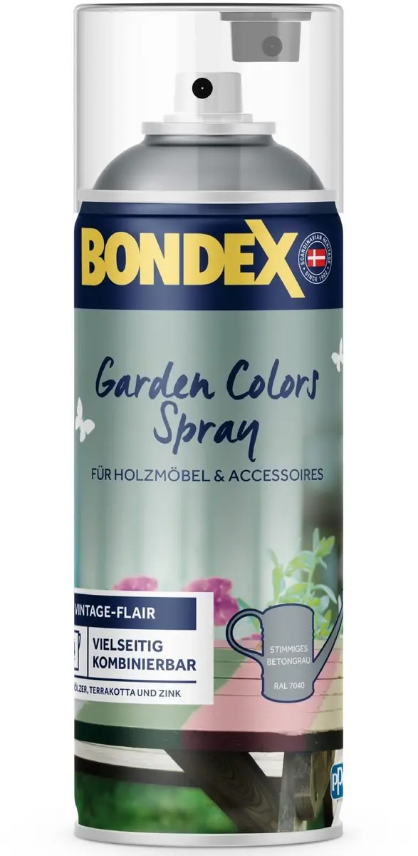 Bondex 440228 Krijtverf Metallic Spray koper 0,4 L voor 4 m²