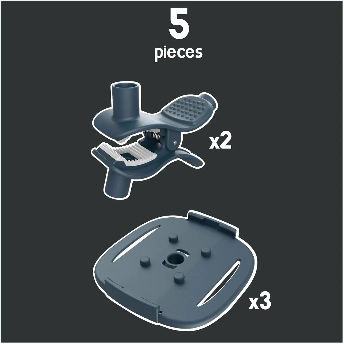 Smoby FleXtreme Bevestigingsset 7600180910 - 5 Stuks - afbeelding 6 van 6
