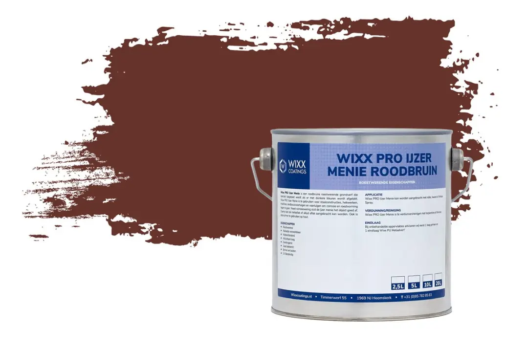 Wixx PRO IJzermenie Roodbruin 20L