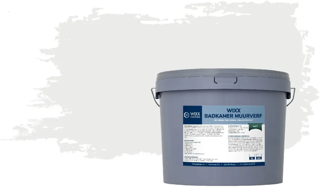 Wixx Badkamer Muurverf Matt 5L