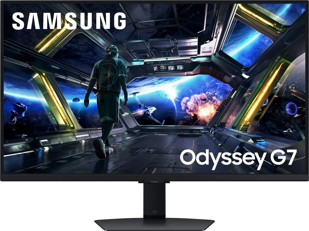 Samsung Odyssey G7 G70F LS27FG702EUXEN 27" Gaming Monitor - 360Hz - Zwart