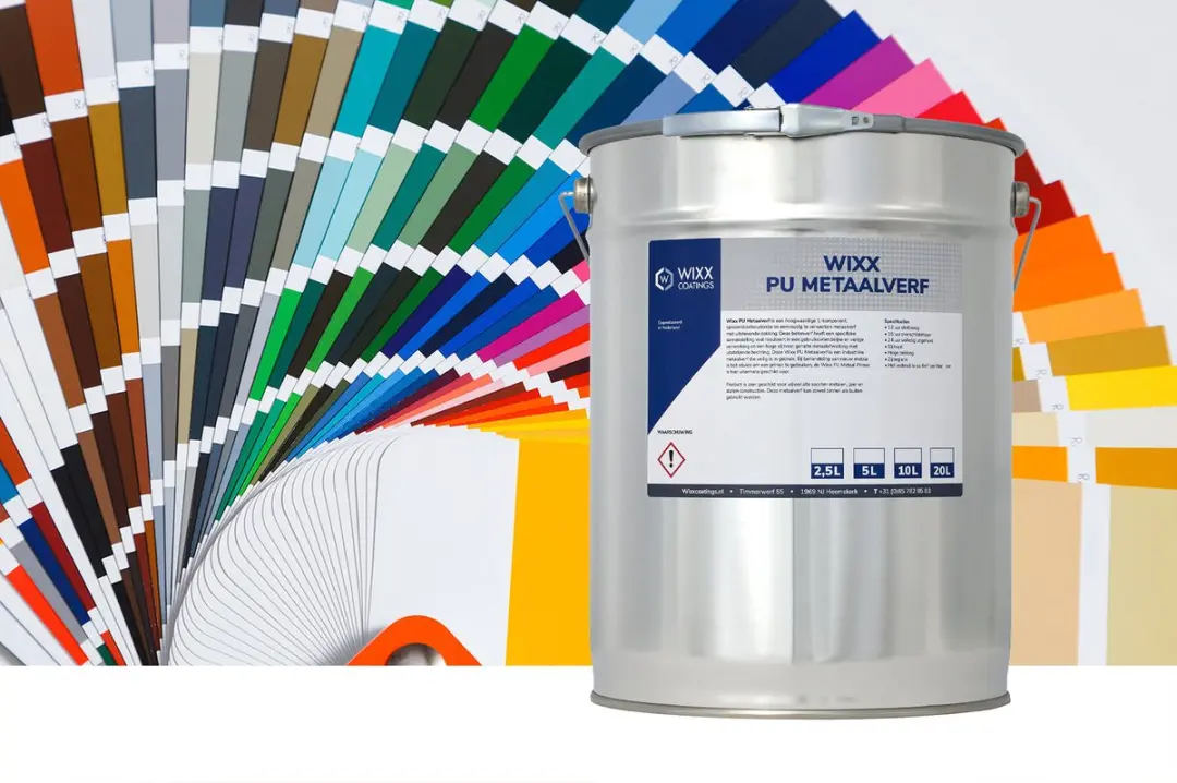 Wixx PU Metaalverf 2.5L - Wit