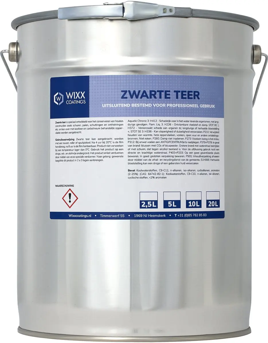Wixx Houtteer Zwart
