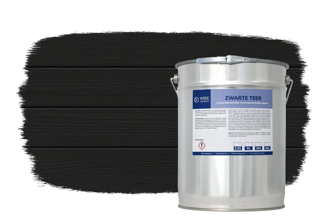 Wixx Houtteer Zwart 2.5L