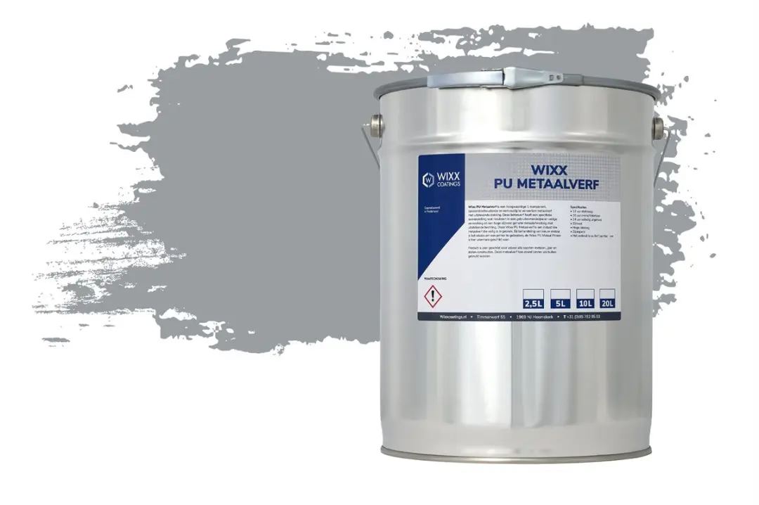 Wixx PU Metaalverf 20L RAL 7040 Venstergrijs
