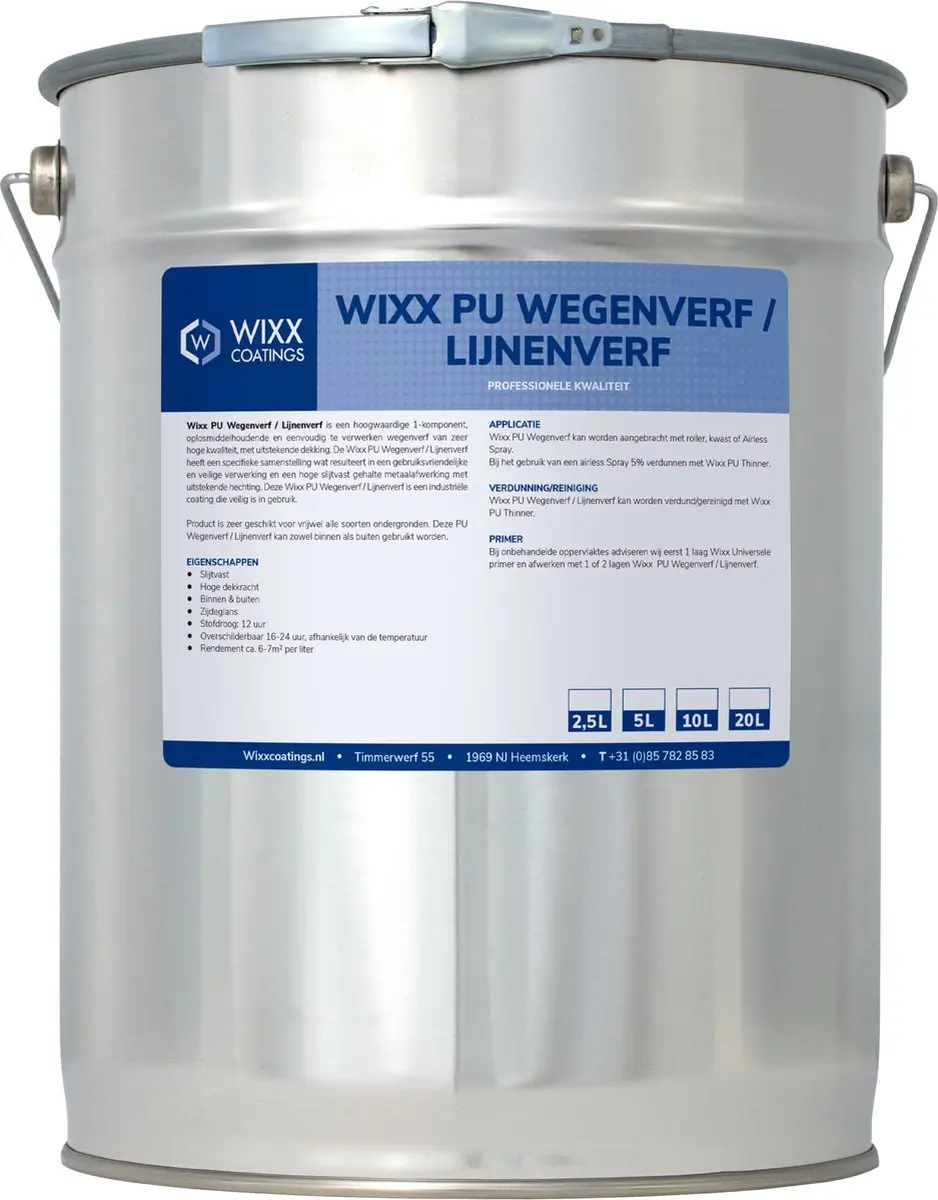 Wixx PU Wegenverf 10L