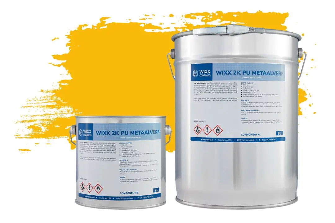 Wixx 2K PU Metaalverf 5L - RAL 6024 Verkeersgroen