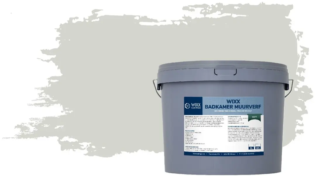 Wixx Badkamer Muurverf Matt RAL 9002