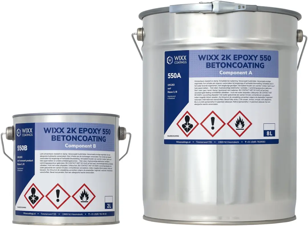 Wixx 2K Epoxy 550 Betonverf 10L