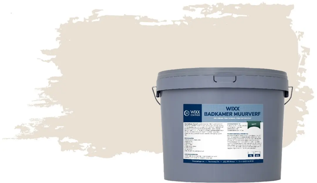 Wixx Badkamer Muurverf Matt 5L