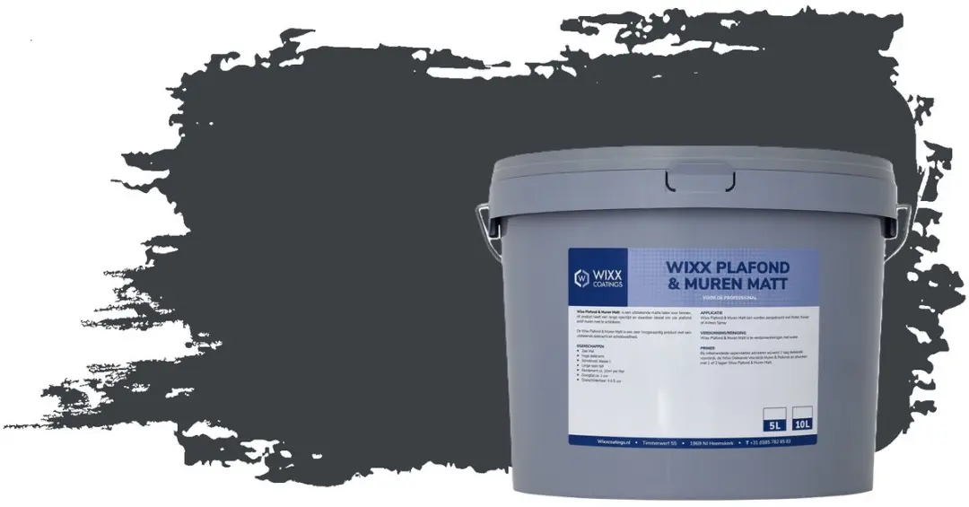 Wixx Plafond & Muren Matt 5L