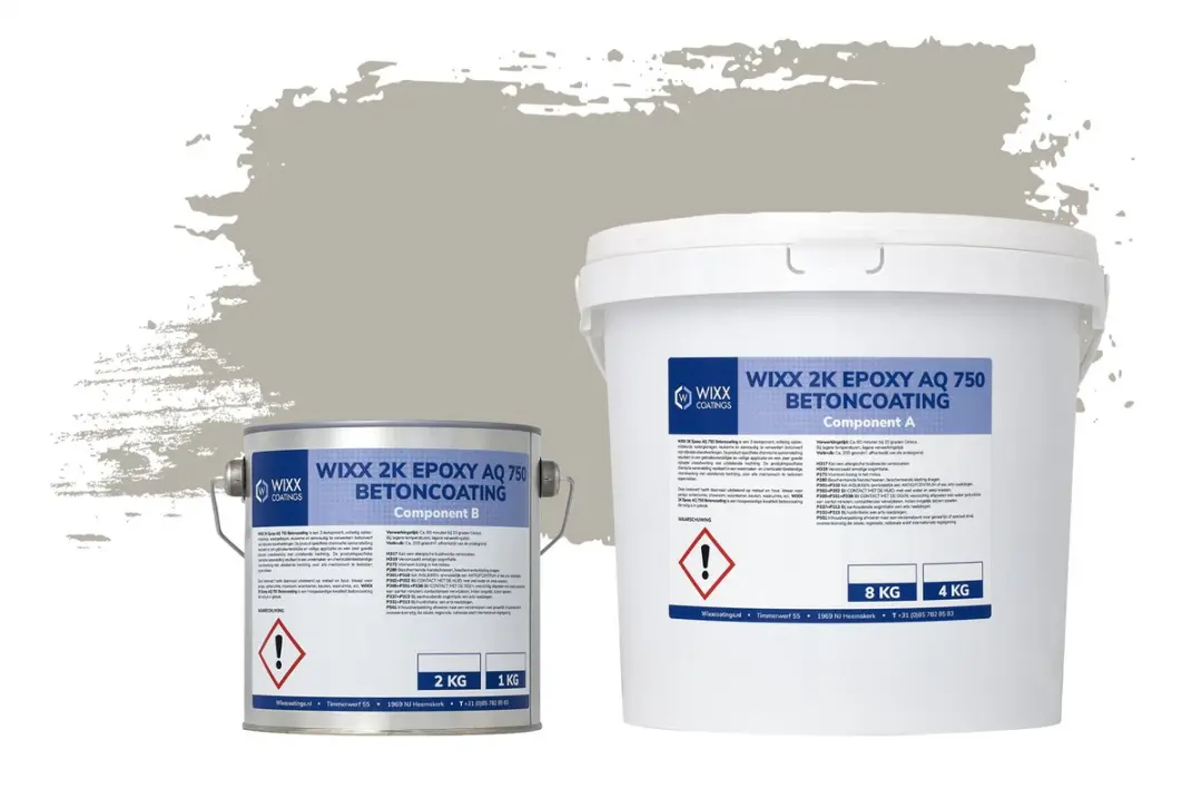 Wixx 2K Epoxy AQ 750 Betoncoating 5kg