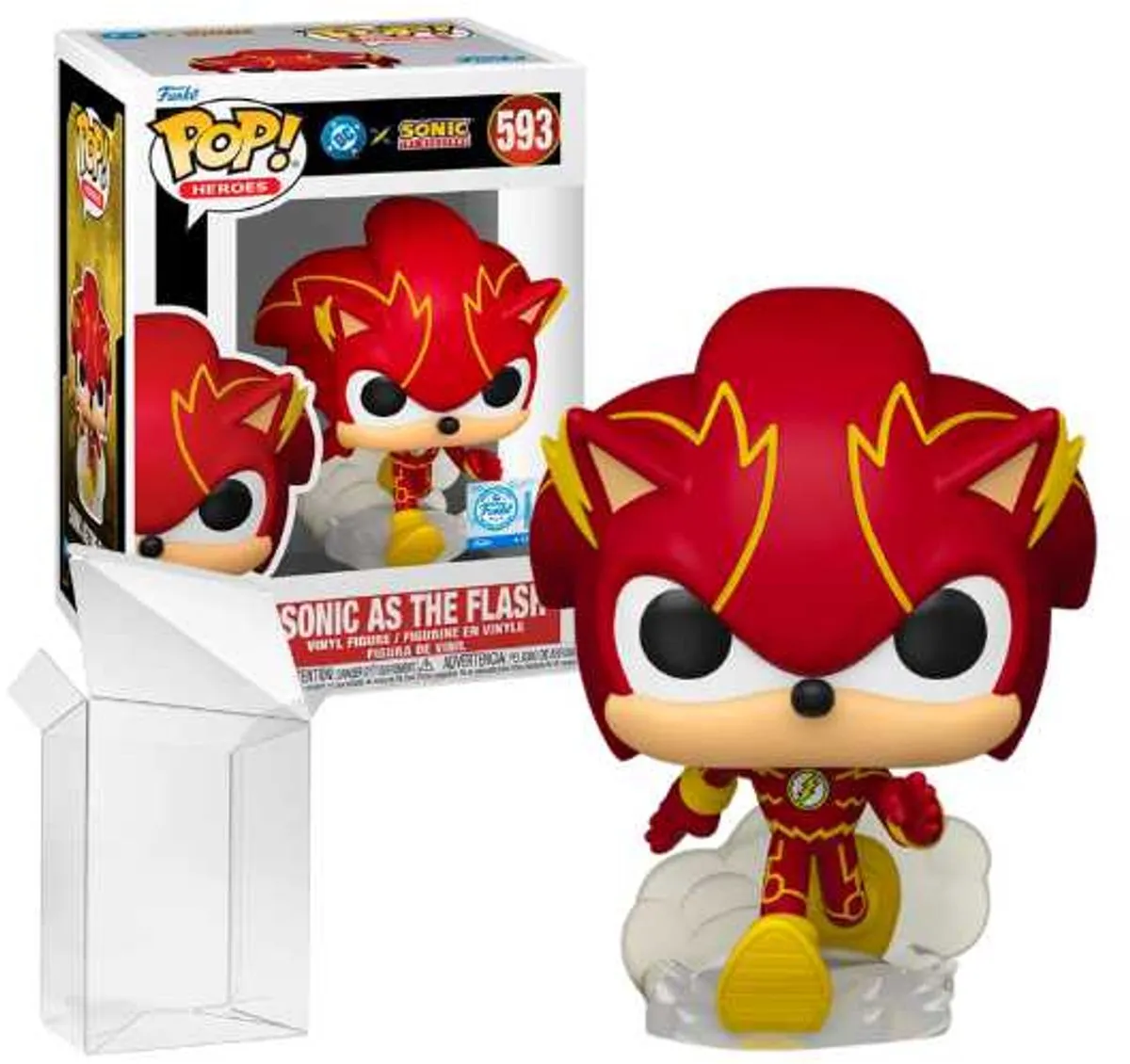 Funko Pop! Sonic x Justice League Shadow/Batman 593