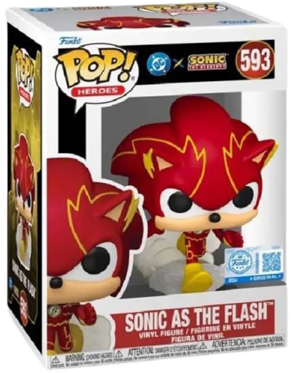 Funko Pop! Sonic x Justice League Shadow/Batman 593