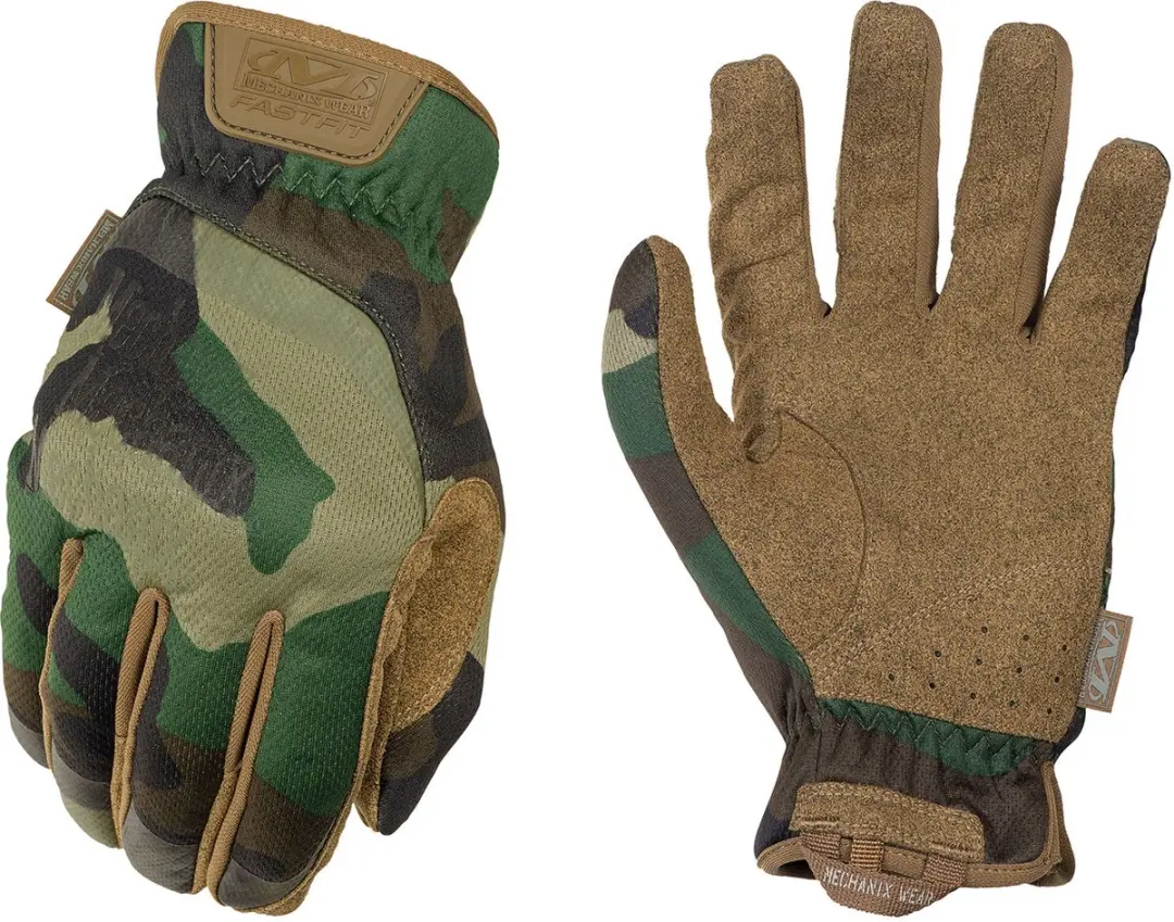 Mechanix Wear FastFit Woodland Camo Handschoenen