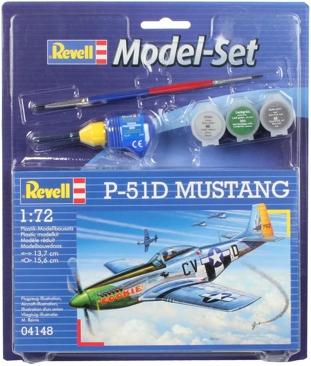 Revell 64148 P-51D Mustang Modelbouwpakket