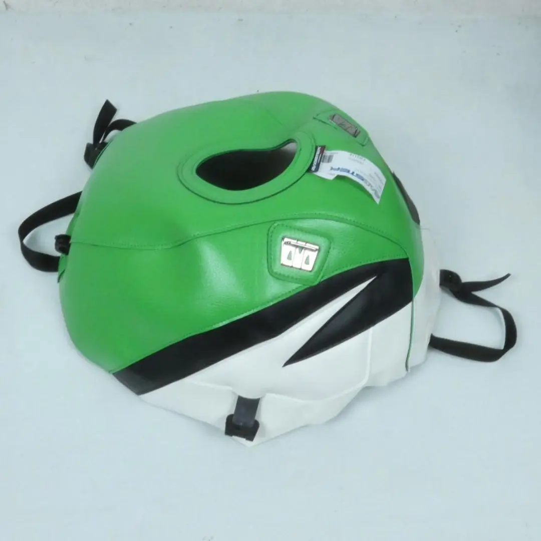 Tapis de réservoir Vert Blanc Noir Bagster 1299F pour moto Kawasaki 600 ZX6R