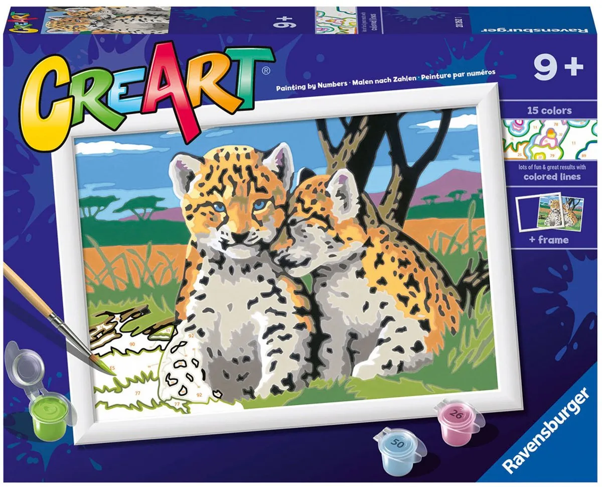 Ravensburger CreArt Safari Friends Schilderen op nummer