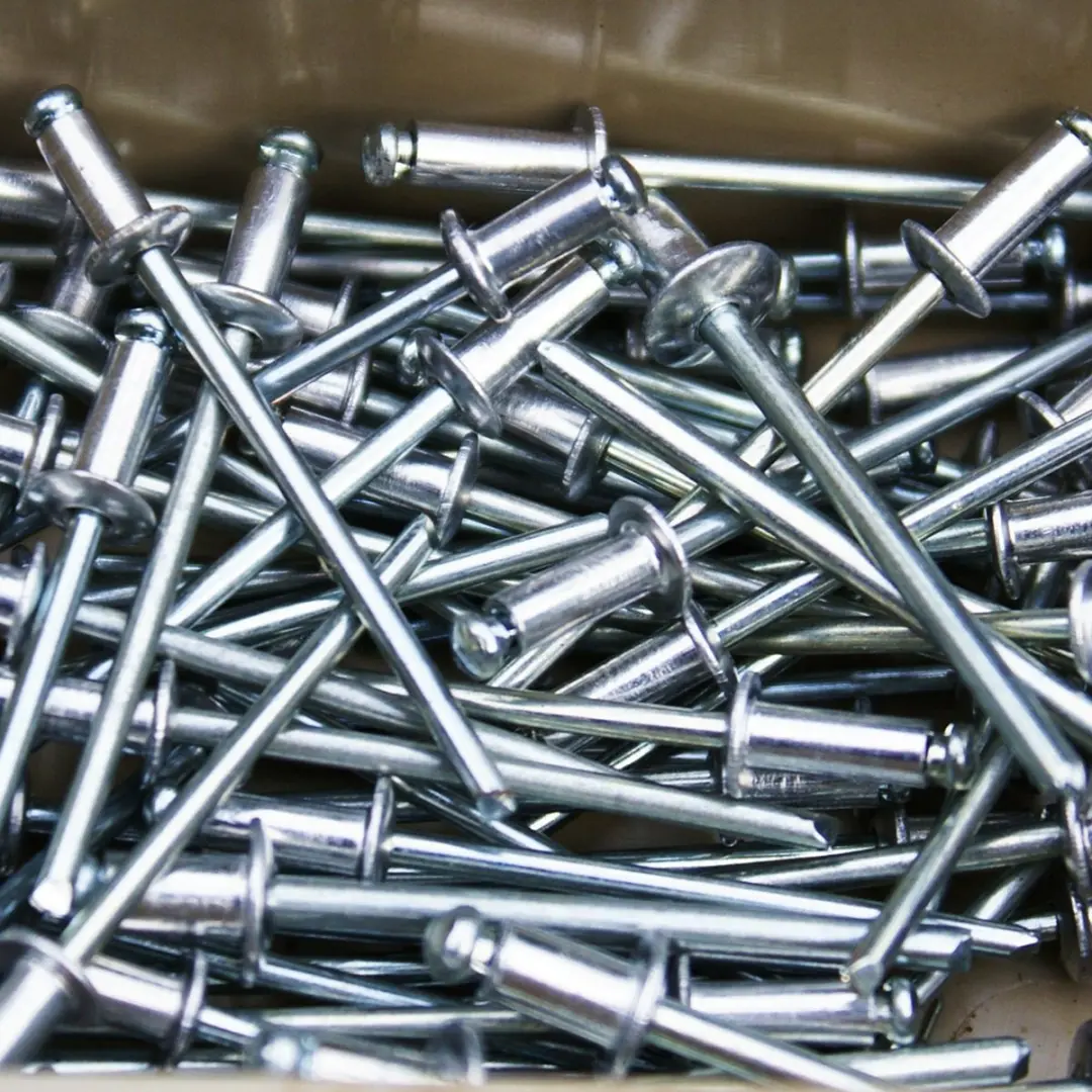 Deuba Popnageltang Klinknageltang - 5 Adapters - Blauw
