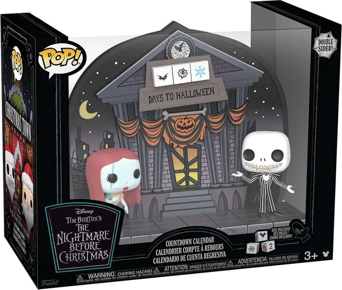 Funko Countdown Calendar The Nightmare Before Christmas 79912 - Veelkleurig